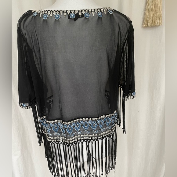TopShop Fringed Top - Picture 3 of 5